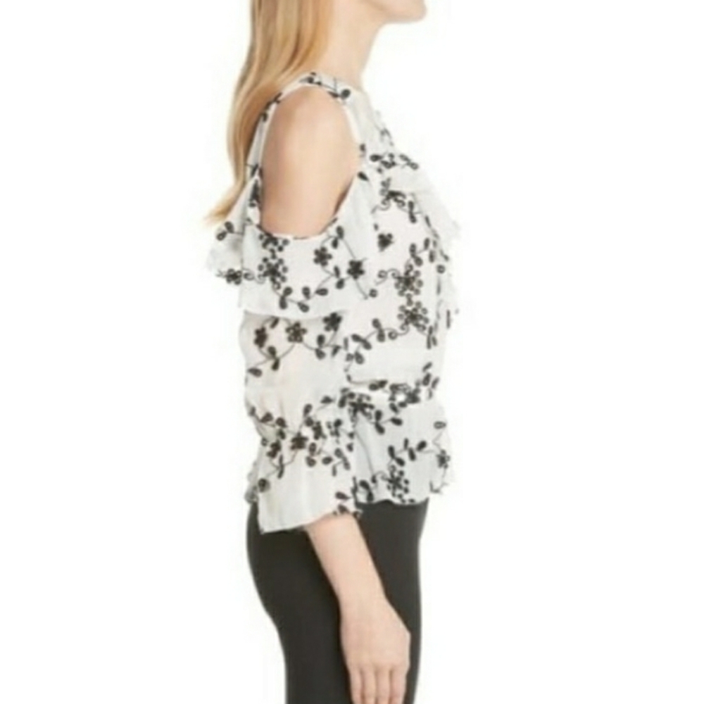 Joie Carlyton Eyelet Sillk Floral - Picture 14 of 16
